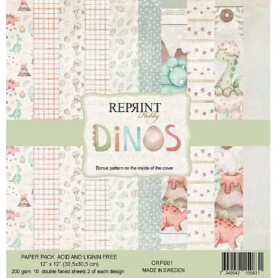 Reprint Dinos Designpapiere - Paper Pack